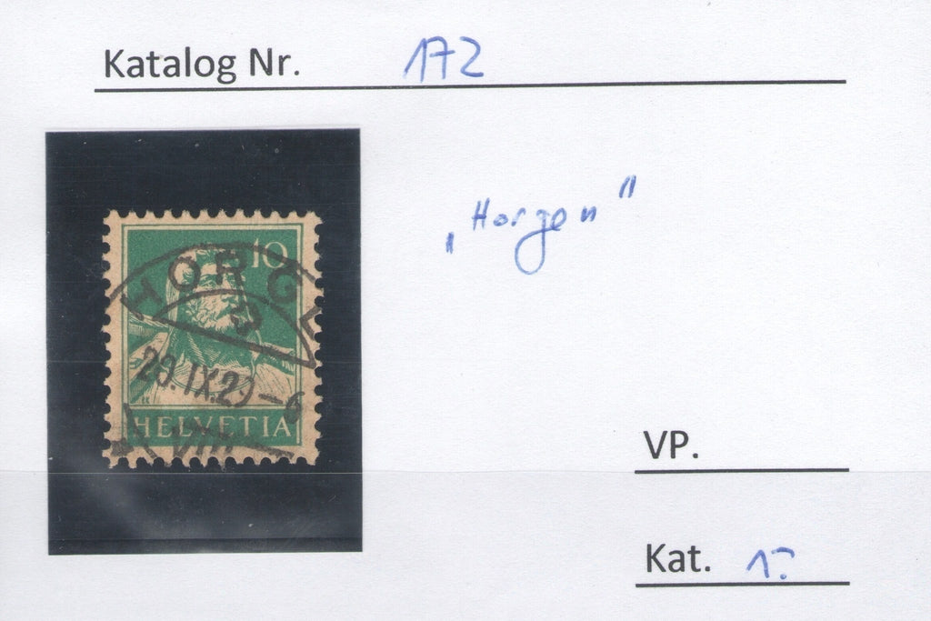 CH - Vollstempel - SBK Nr. 172 -  Horgen