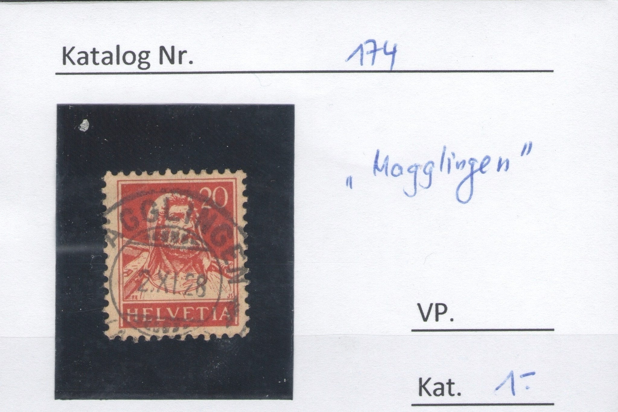 CH - Vollstempel - SBK Nr. 174 -  Magglingen