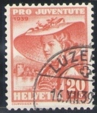 CH - Pro Juventute - SBK Nr. J91 - Stempel "Luzern"