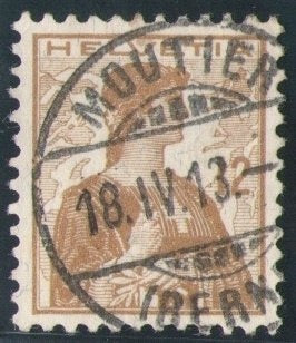 CH - Vollstempel - SBK Nr. 121 -  Moutier