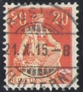 CH - Vollstempel - SBK Nr. 108 -  Ruswil