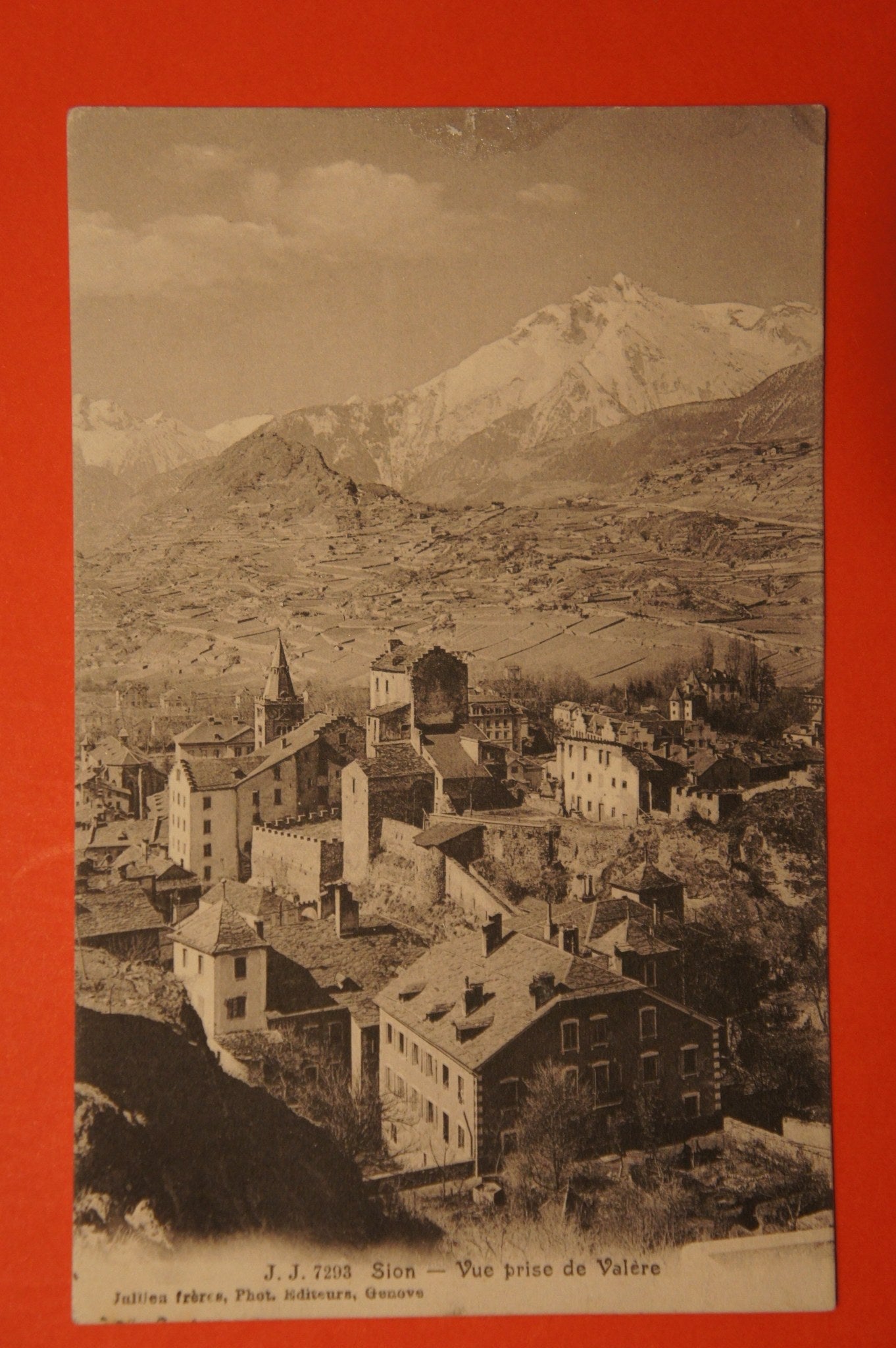 CH - Postkarte - Sion - Vue pris de Valère
