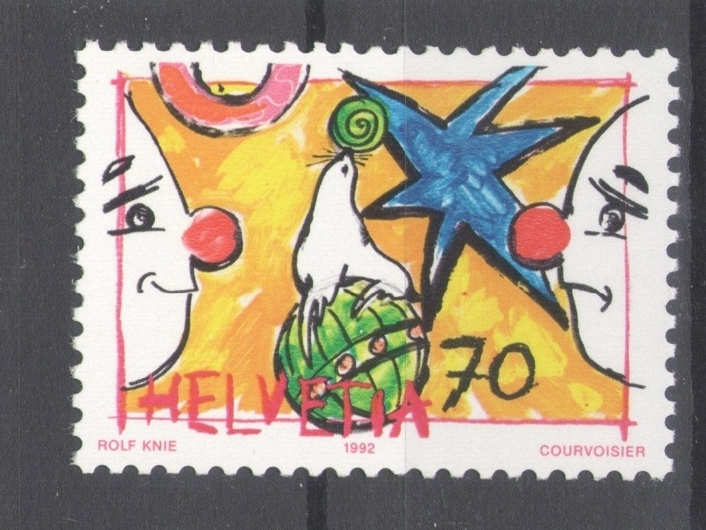 CH - Abarten - SBK Nr. 833.2.01 - Fleck im Auge - Attest