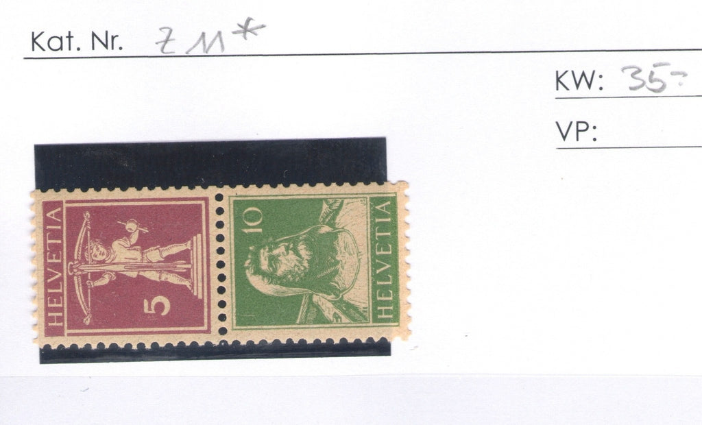 CH - Zusammenhängende - SBK Nr. Z11 *