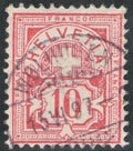 CH - Ziffermuster - SBK Nr. 61B - Wolhusen LU