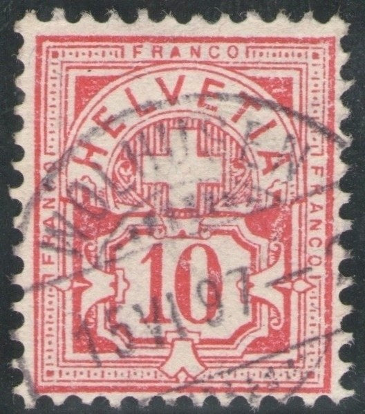 CH - Ziffermuster - SBK Nr. 61B - Wolhusen LU