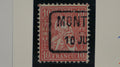 CH - Sitz. Helvetia - SBK Nr. 38 - Stabstempel Montreux
