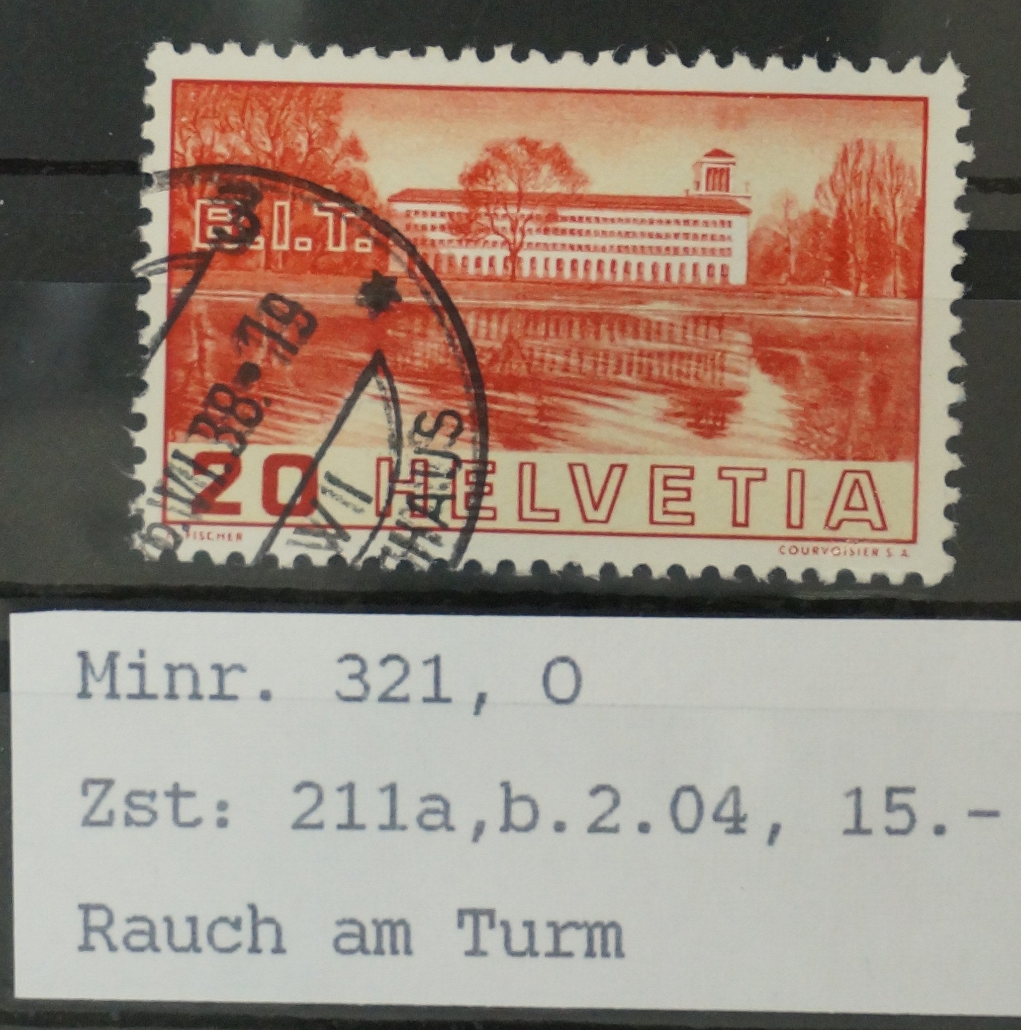 CH - Abarten - SBK Nr. 211.2.04 - Rauch am Turm