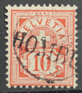 CH - Ziffermuster - SBK Nr. 61B - Stabstempel "Hombe…."