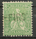 CH - Sitz. Helvetia - SBK Nr. 34 Stabstempel Rigi-First