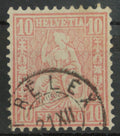 CH - Sitz. Helvetia - SBK Nr. 46 - Stempel "Trelex"