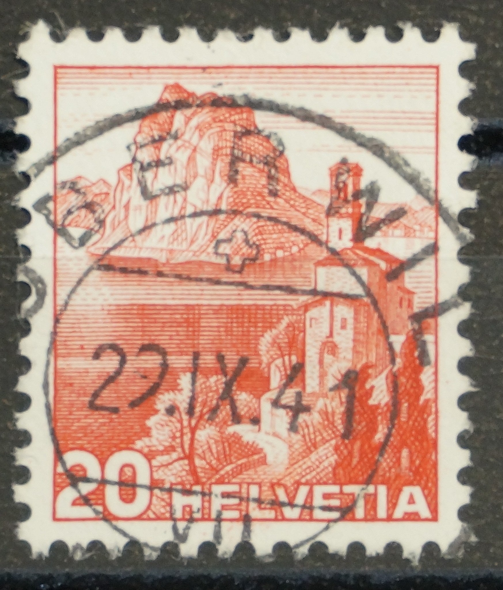CH - Werbemarken - SBK Nr. 215 - Vollstempel Oberwil