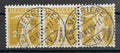 CH - Tellknabe - SBK Nr. 117 3er Streifen - Verrieres