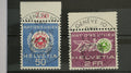 CH - Ämter - SBK Nr. 38 & 39 UNCSAT - ET Vollstempel