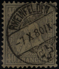 CH - Sitz. Helvetia - SBK Nr. 42 Vollst. Rheinfelden AG