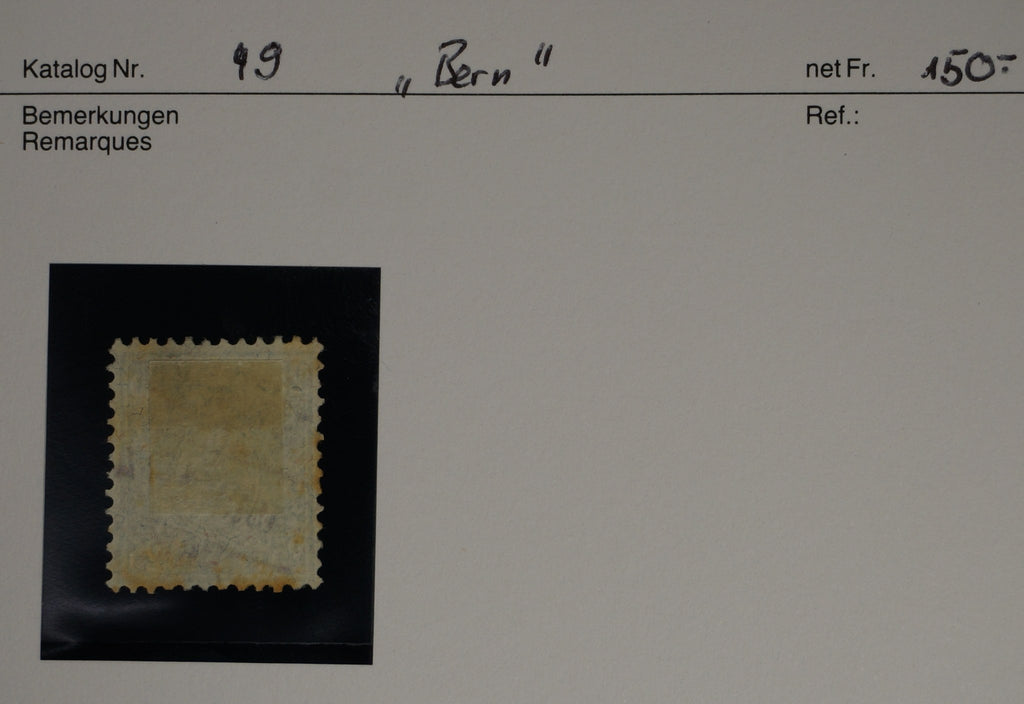 CH - Sitz. Helvetia - SBK Nr. 49 - Vollstempel Bern