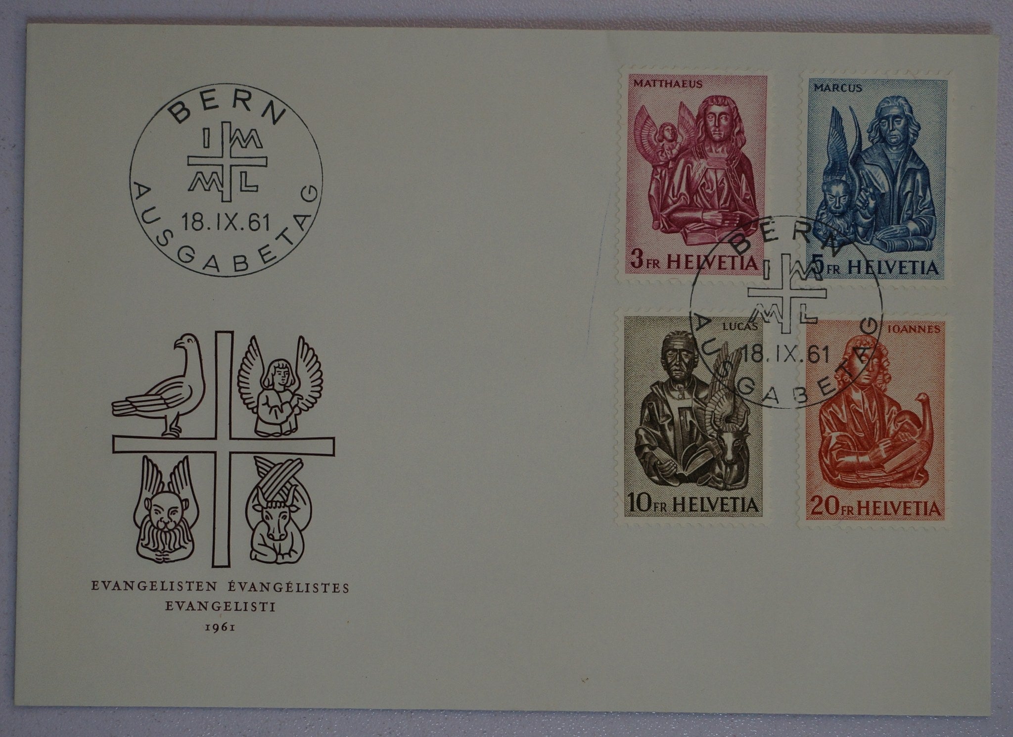 CH - Sammlungen - Sammlung - SBK Nr. 291-298 & 381-384