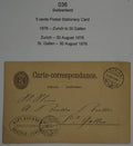 CH - Postkarte - Postkarte von Zürich nach St. Gallen