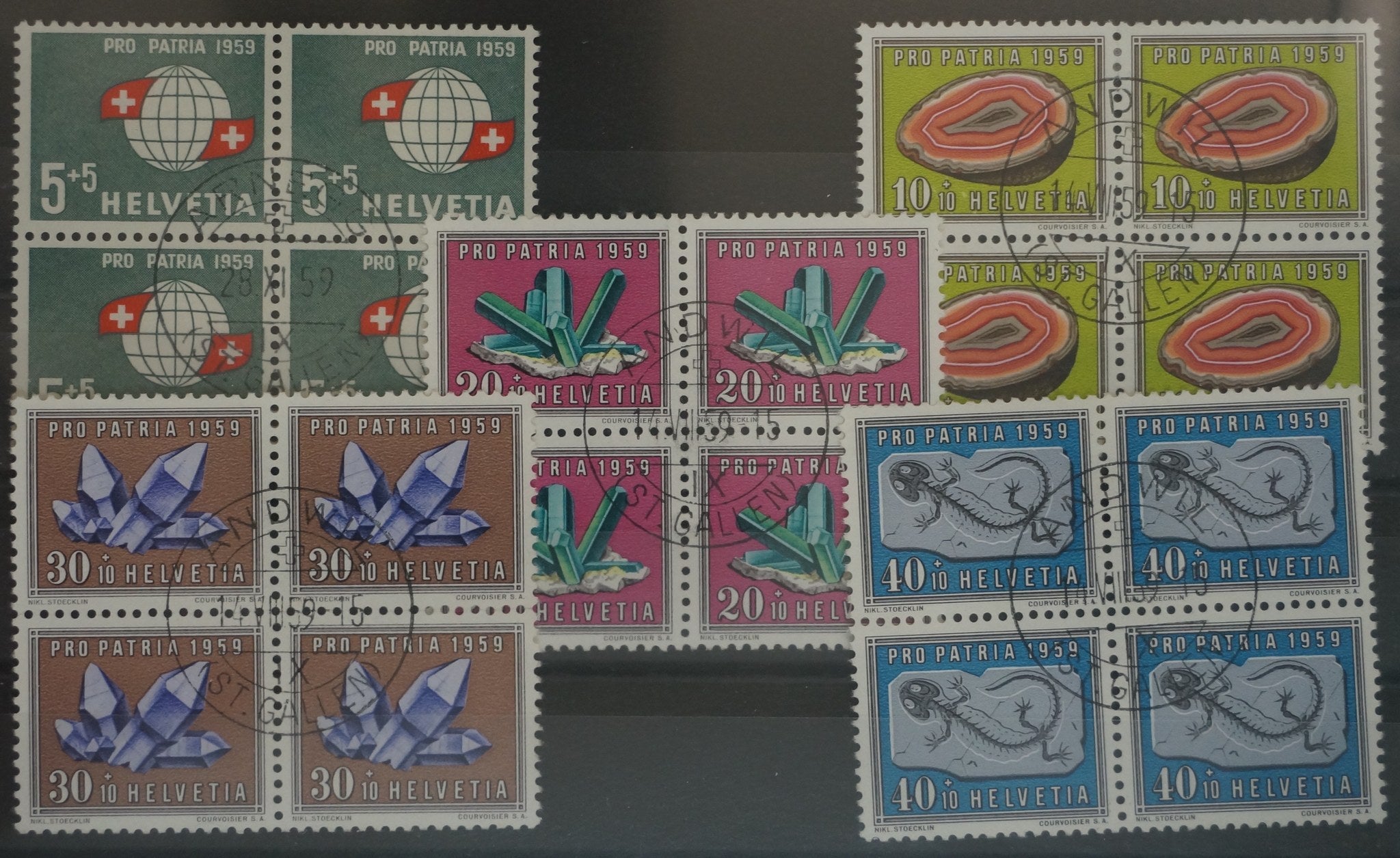 CH - Pro Patria - SBK Nr. xx - 4er Block 1959 - Andwil
