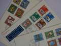 CH - Pro Patria - FDC's der Jahre 1957 / 1958 & 1960