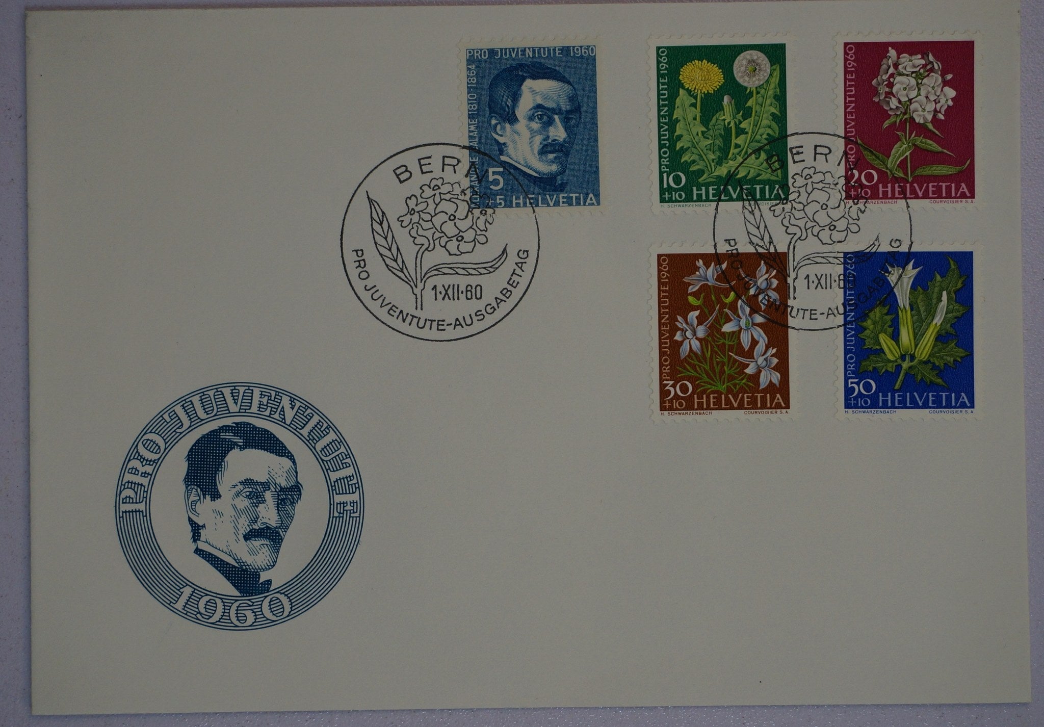 CH - Pro Juventute - Satz FDC 1956 / 1958 / 1959 / 1960