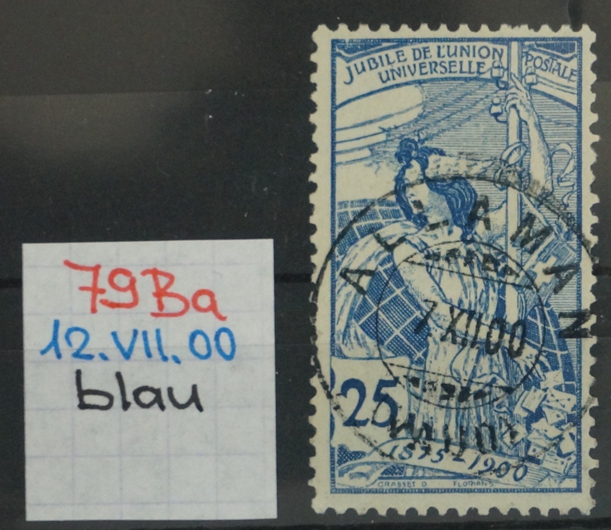 CH - UPU - SBK Nr. 79Bc - Vollstempel