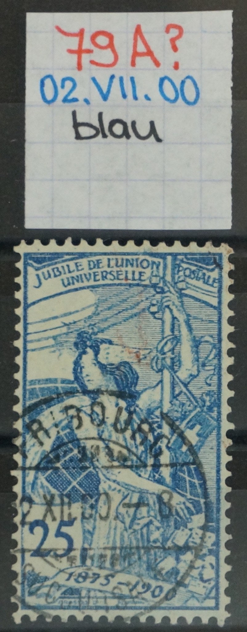 CH - UPU - SBK Nr. 79A - Vollstempel Fribourg