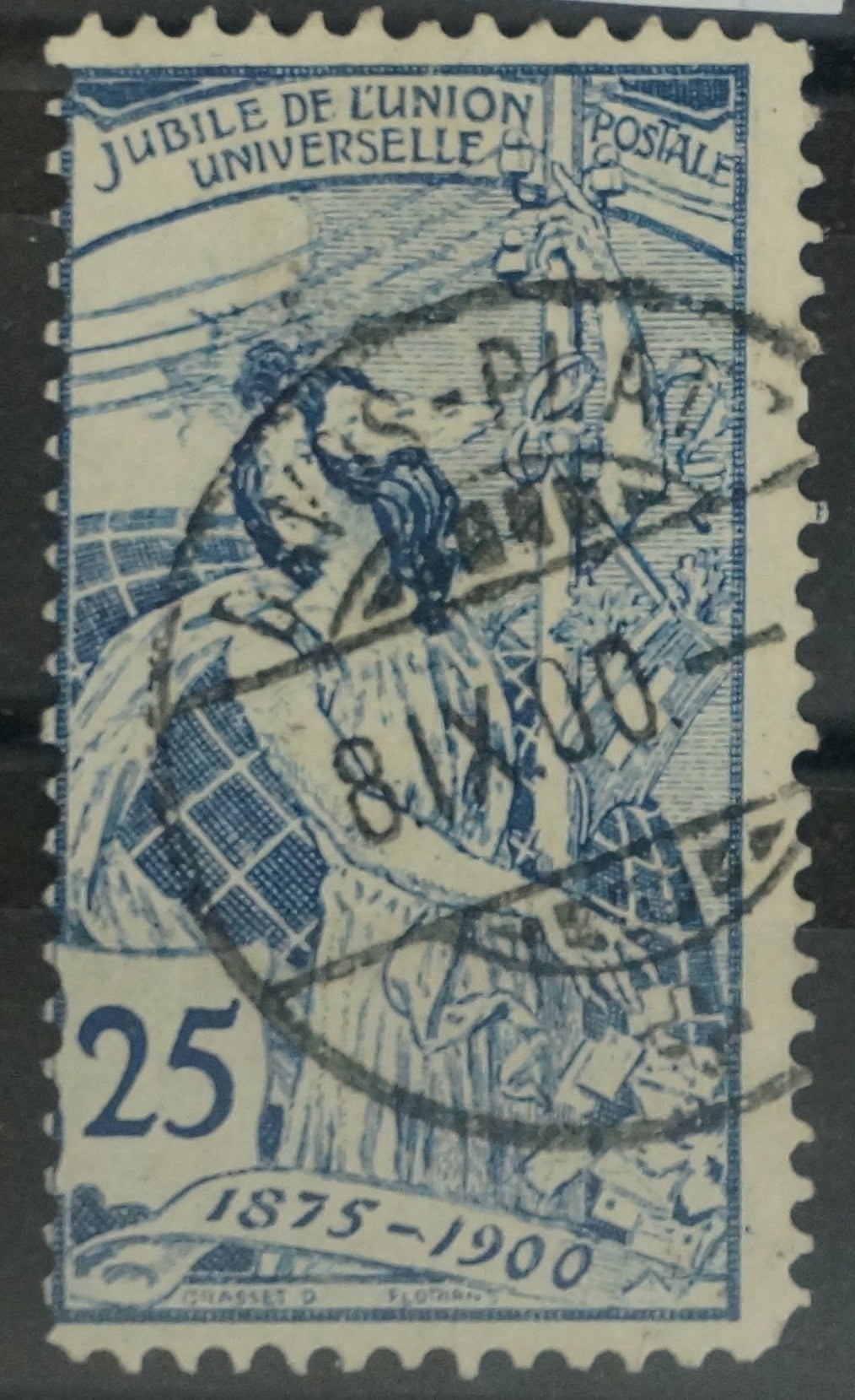 CH - UPU - SBK Nr. 79Ab - Vollstempel Davos Platz