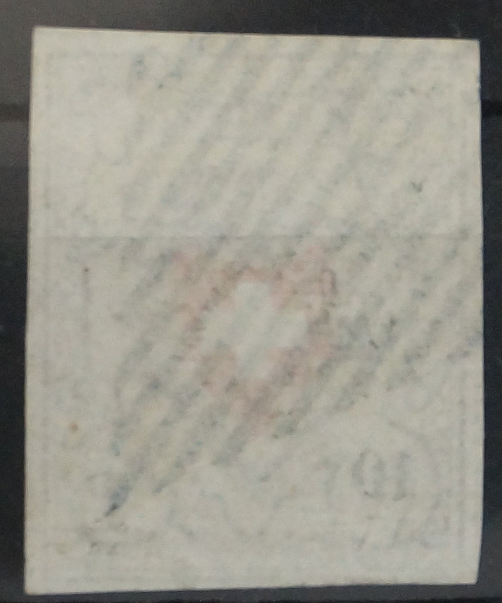 CH - Rayon II - SBK Nr.: 16II - Typ 8-Stein E/LO blaue Raute