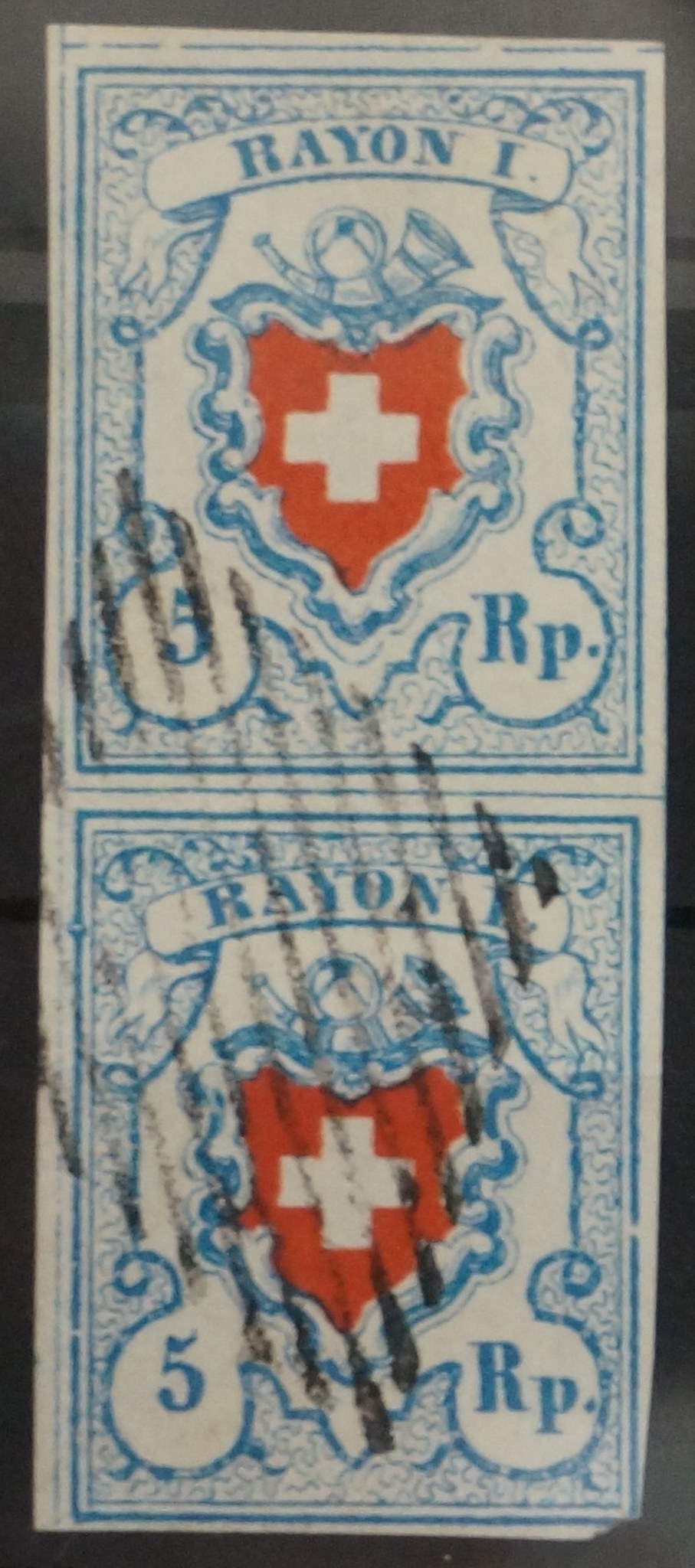 CH - Rayon I - SBK Nr. 17II - Typ 17/25 - Stein C1/RO