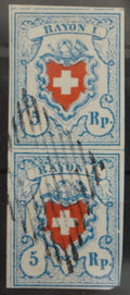 CH - Rayon I - SBK Nr. 17II - Typ 17/25 - Stein C1/RO