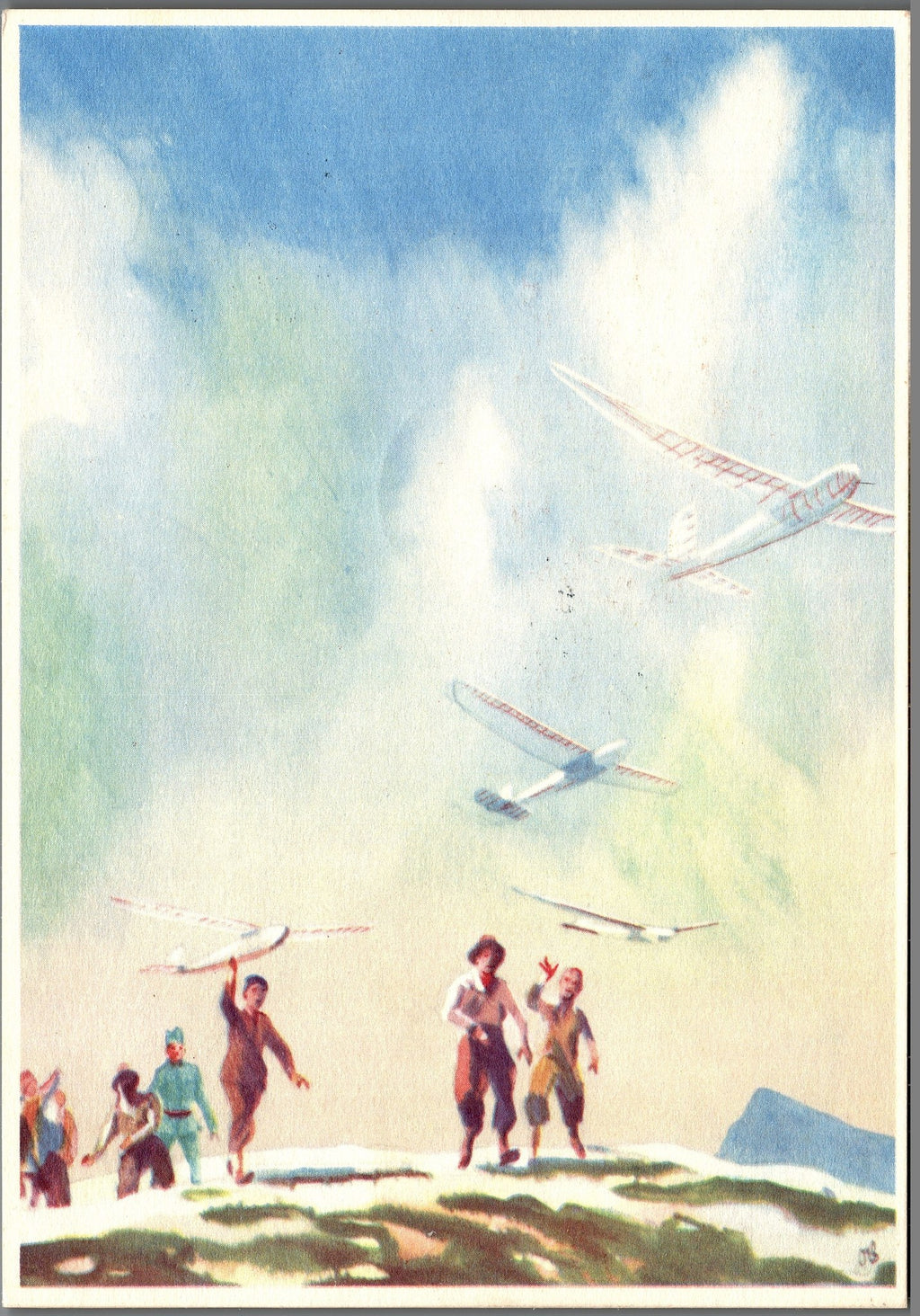 CH - Flugpost - Pro Aero AK's mit Zst. Nr. F41 - selten (3)