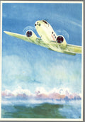 CH - Flugpost - Pro Aero AK's mit Zst. Nr. F41 - selten (4)