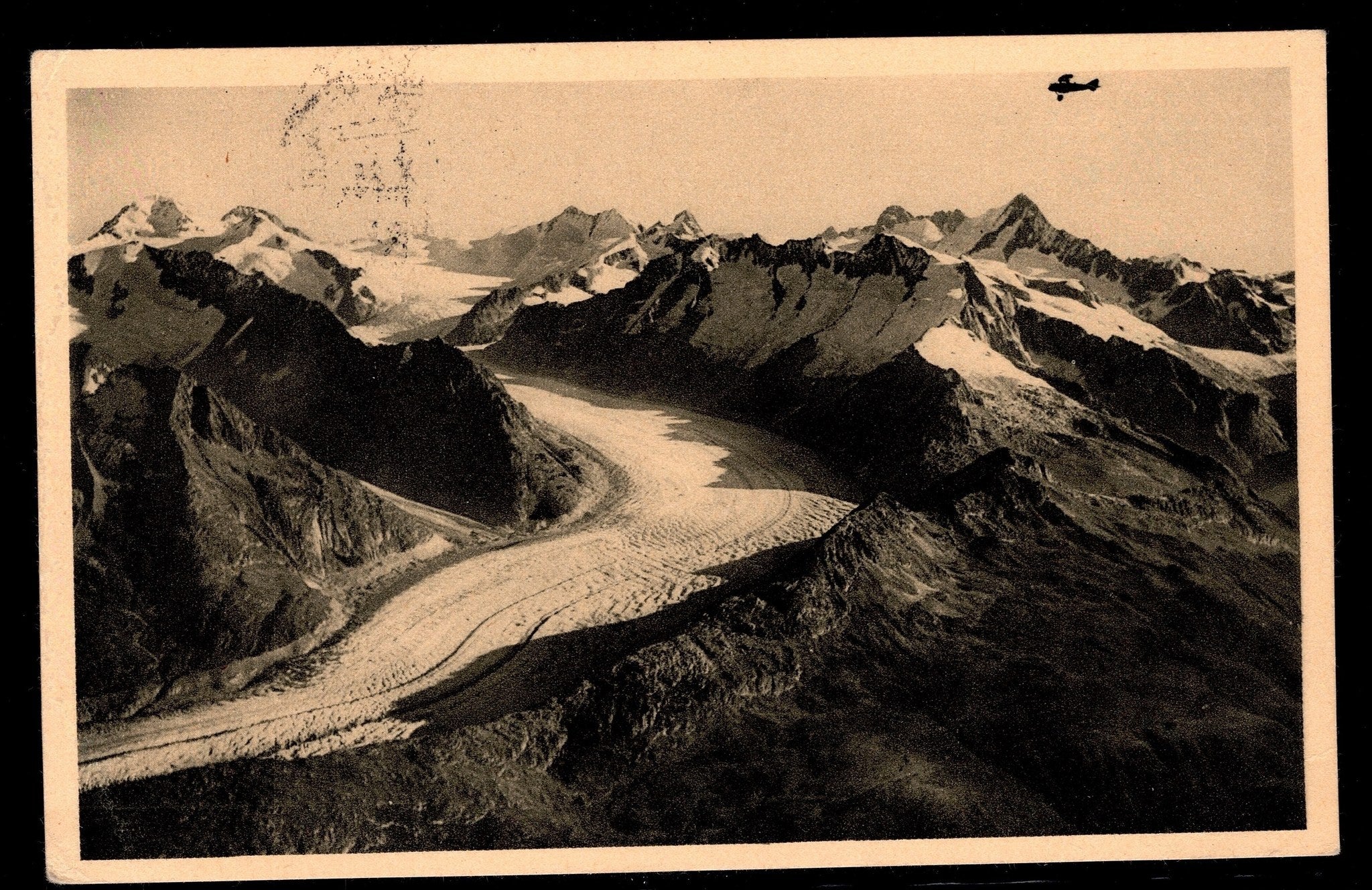 CH - Flugpost - Sonderflug - SF 25.9a - nach Mitlödi GL