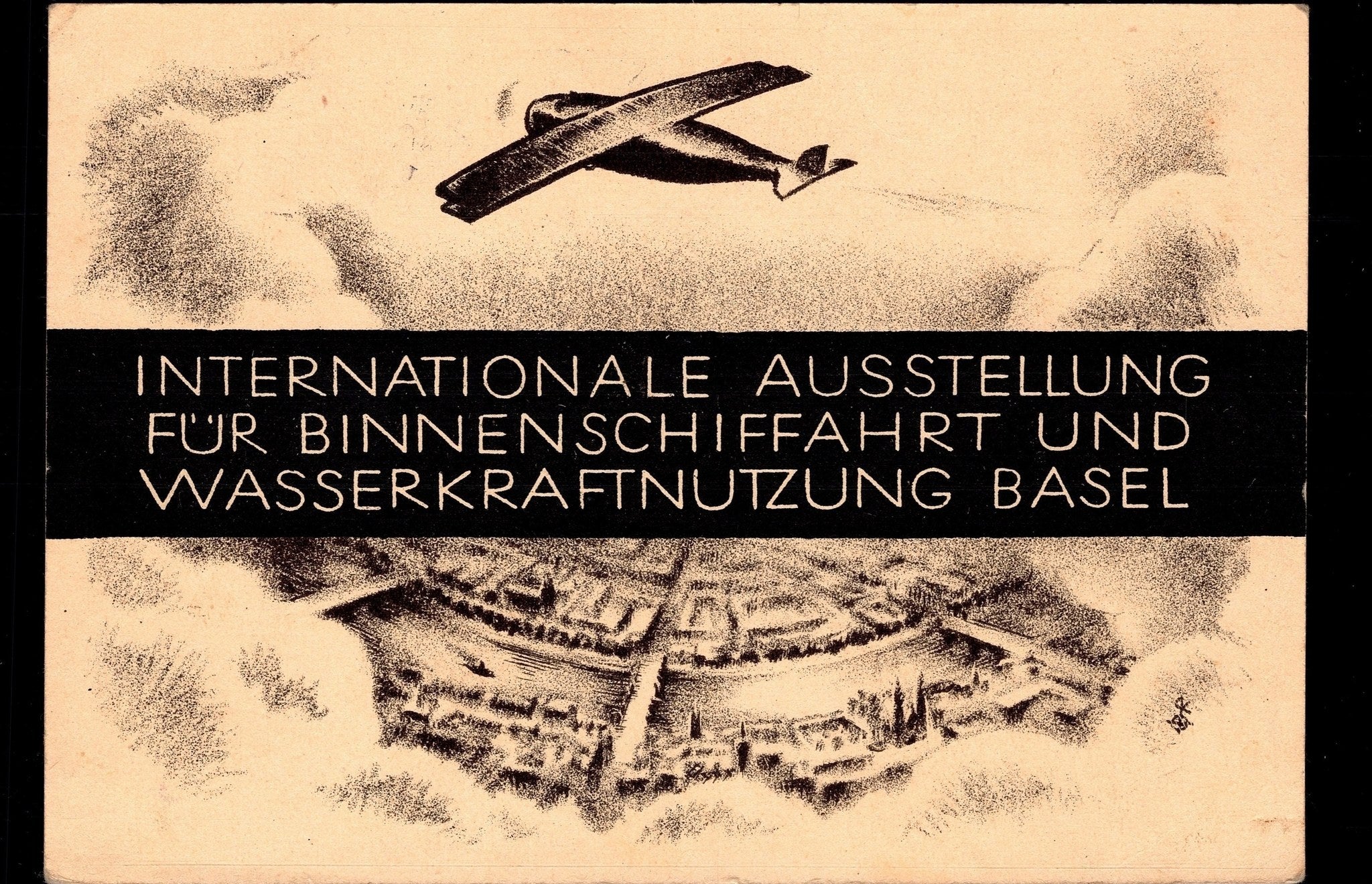 CH - Flugpost - Sonderflug - SF 26.3v mit Vignette