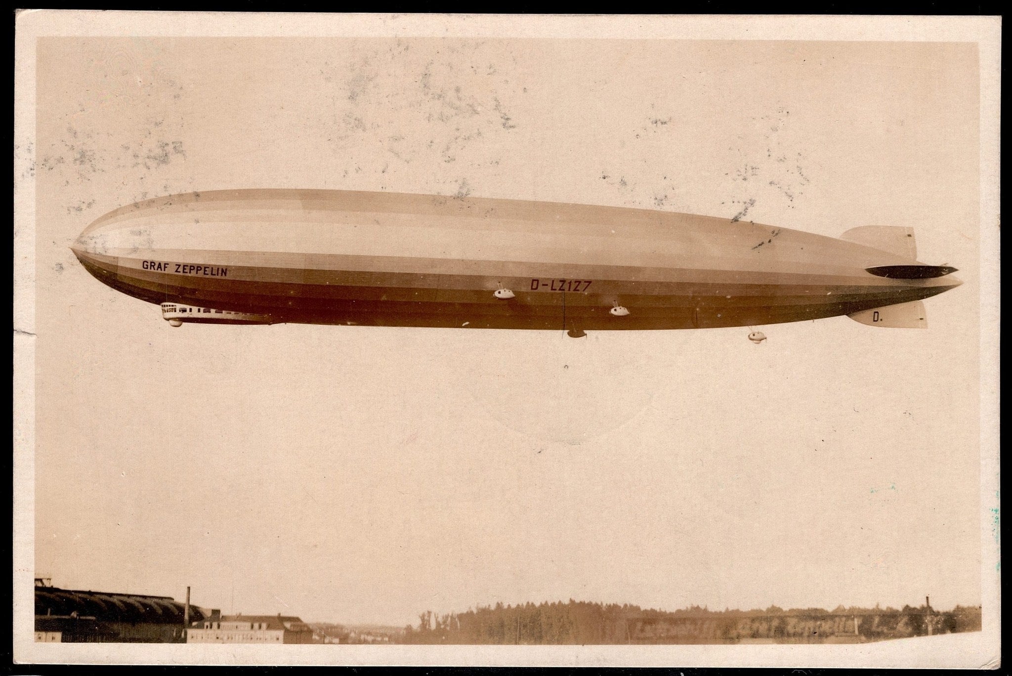 CH - Zeppelinpost - Spanienflug ab Friedrichshafen